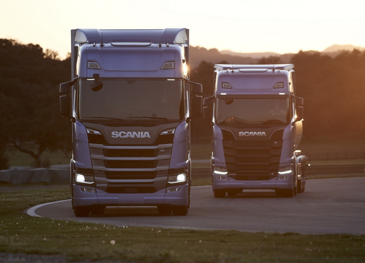 Расширение автопарка – новые грузовики Scania