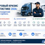 Кадровый кризис в логистике 2026: где найти водителей?