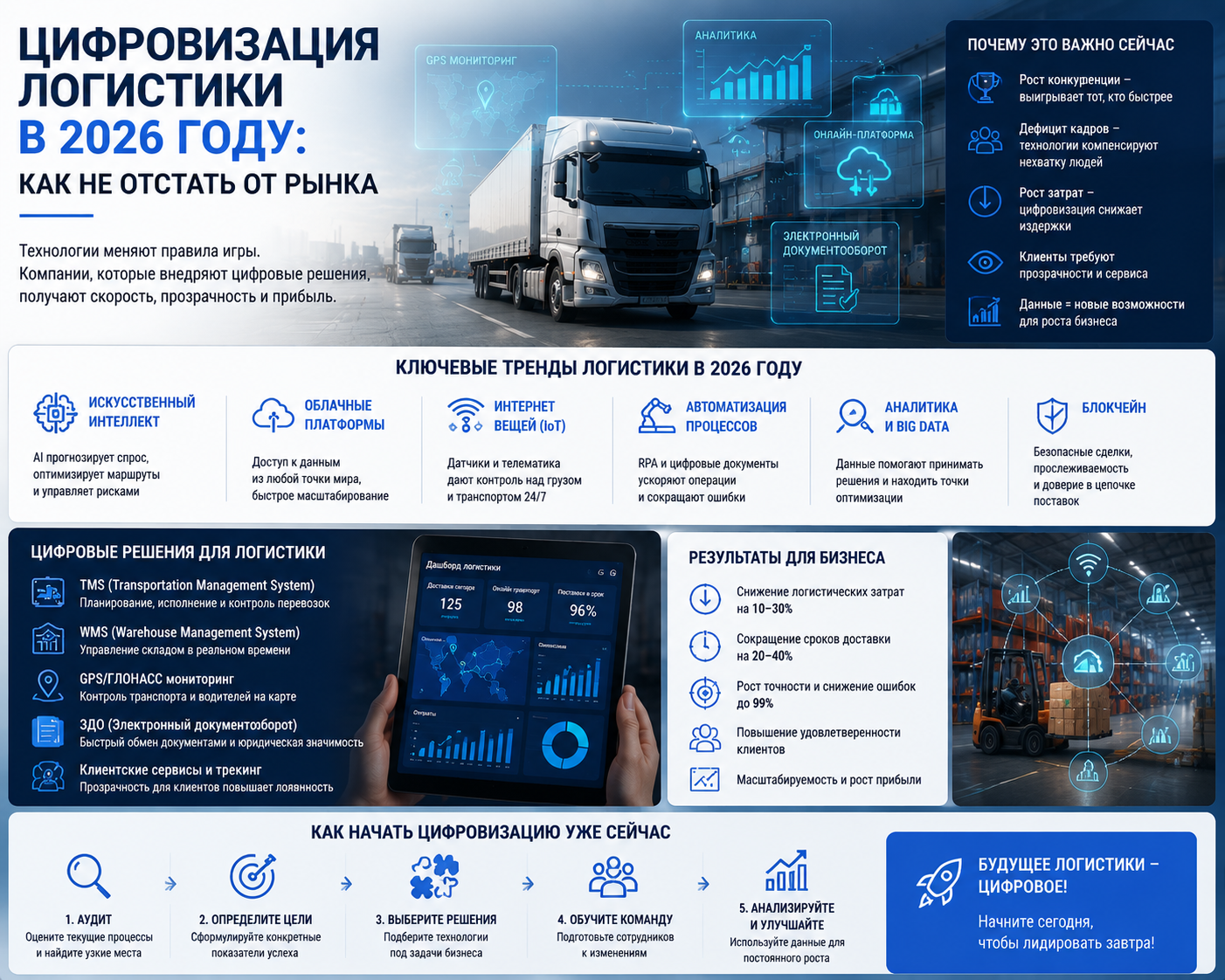 Цифровизация логистики в 2026